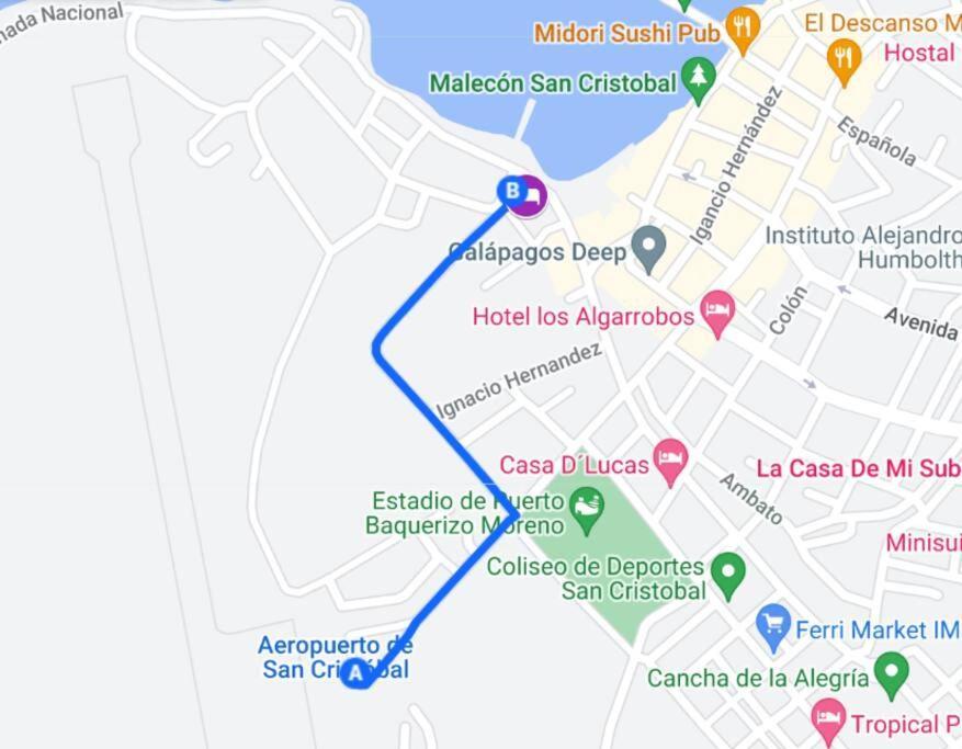 Casa Playa Los Marinos 巴克里索莫雷诺港 外观 照片